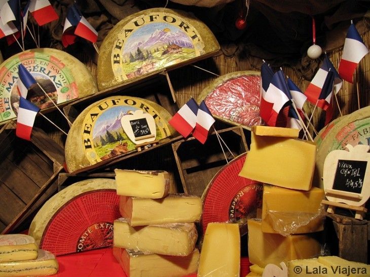 Quesos belgas, Mercado Navideño de Bruselas