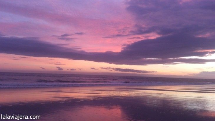 Atardecer en Playa de Islantilla, Huelva