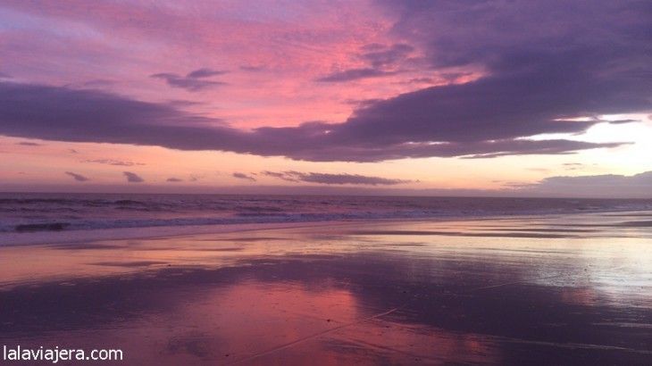 Atardecer en Playa de Islantilla, Huelva