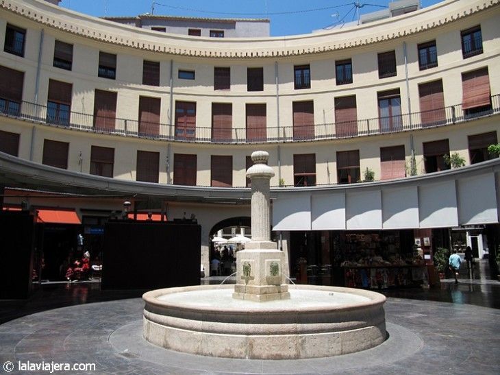 Plaza Redonda, centro histórico de Valencia