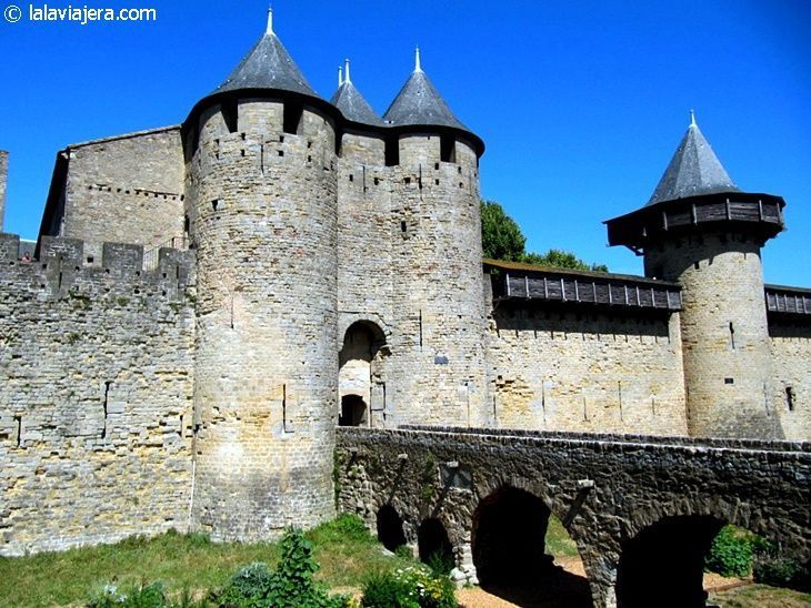 Acceso al Castillo de Carcassonne