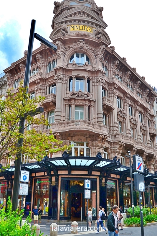 Palazzo Mincuzzi, Via Sparano, Barrio Murat (Bari)