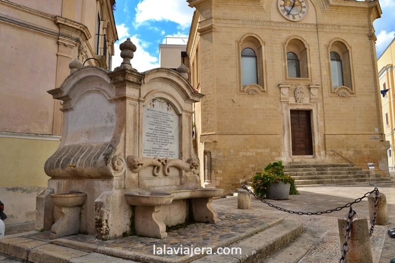 Gravina di Puglia, calles del centro histórico