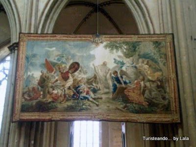 tapices flamencos, catedral brujas