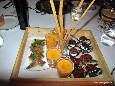 Menu degustacion Taberna Lillas Pastia, Huesca