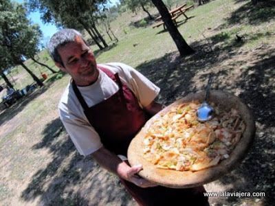Sopa Pez en Corcho Alcornoque, Parque Natural Tajo
