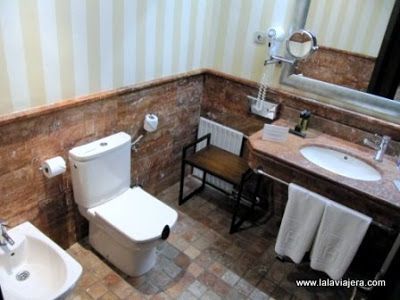 Baño Habitacion Hotel Rural Vinuela, Malaga