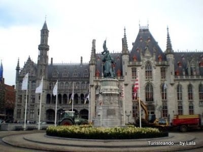 Estatua Pieter Corninck y Jan Breidel, Markt Brujas
