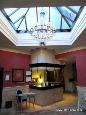 Recepcion Hotel Rural Viñuela, Malaga