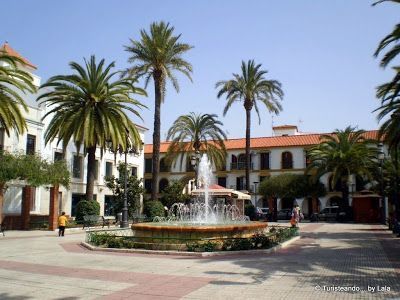 plaza espana, lepe