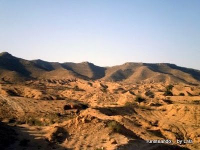 Paisaje lunar del Dahar, Tunez
